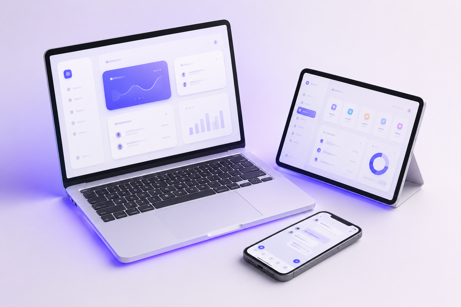 Digital product dashboard preview